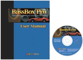 BassBox Pro User Manual and CD-R.